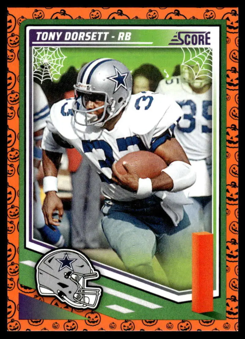 2025 Score Trick or Treat Pumpkin #202 Tony Dorsett NM-MT Cowboys ID:80121