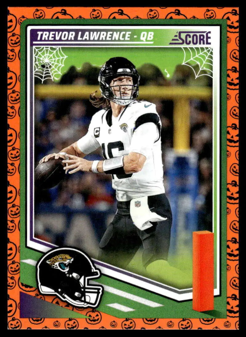 2025 Score Trick or Treat Pumpkin #272 Trevor Lawrence NM-MT Jaguars ID:80138