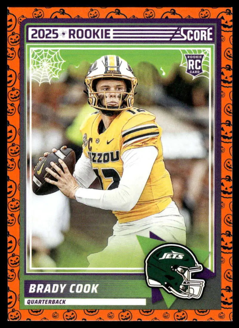 2025 Score Trick or Treat Rookies Pumpkin #36 Brady Cook NM-MT NY Jets ID:80156