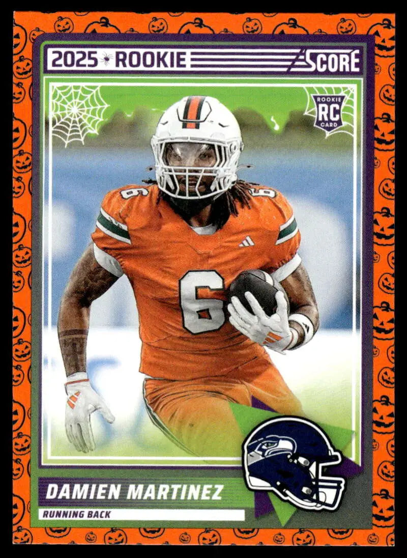 2025 Score Trick or Treat Rookies Pumpkin #46 Damien Martinez NM-MT Sea ID:80162