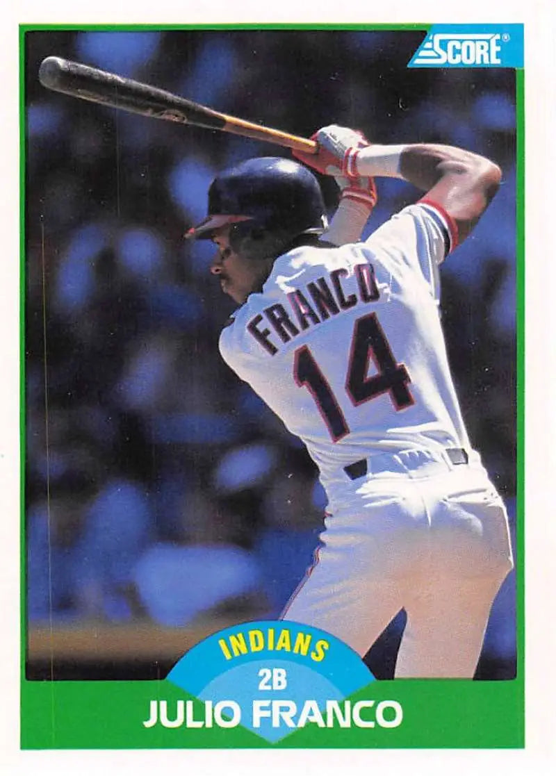 1989 Score #11 Julio Franco NM-MT Indians ID:80200