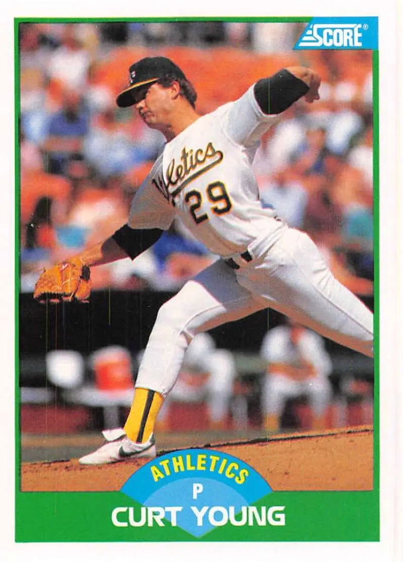 1989 Score #29 Curt Young NM-MT Athletics ID:80201