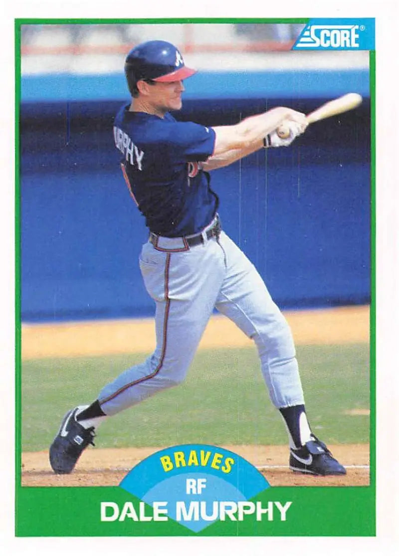 1989 Score #30 Dale Murphy NM-MT Braves ID:80257