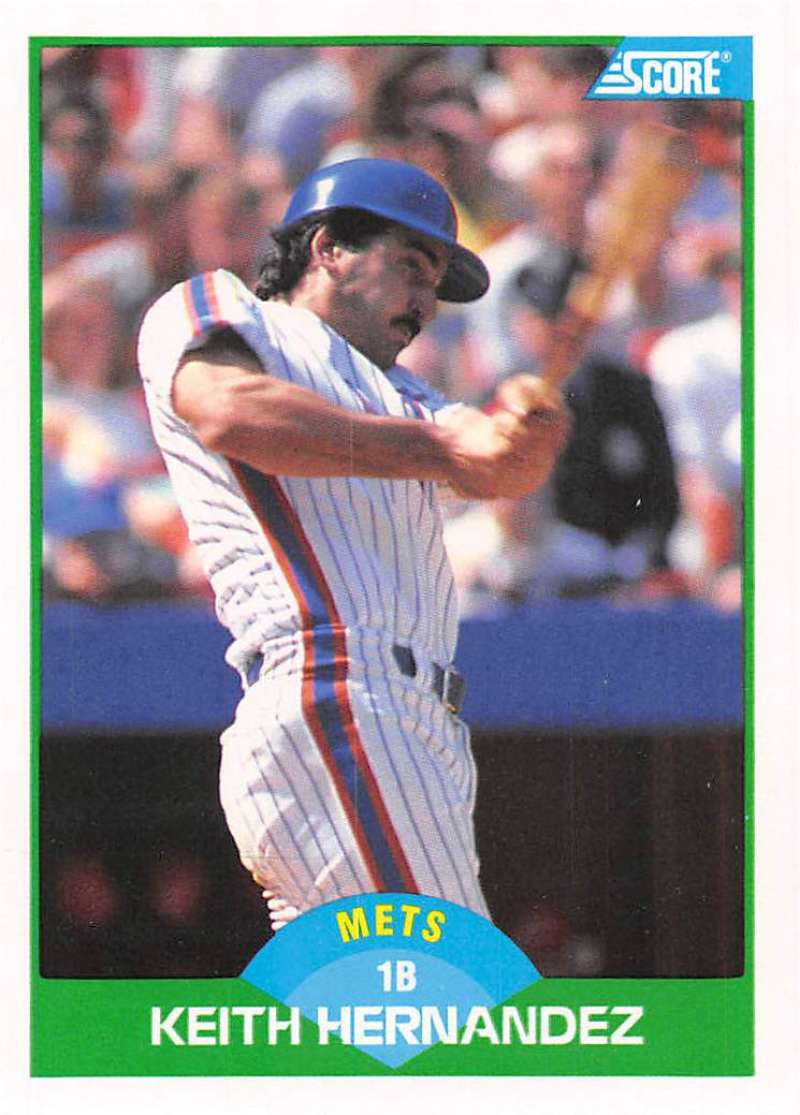 1989 Score #41 Keith Hernandez NM-MT Mets ID:80283