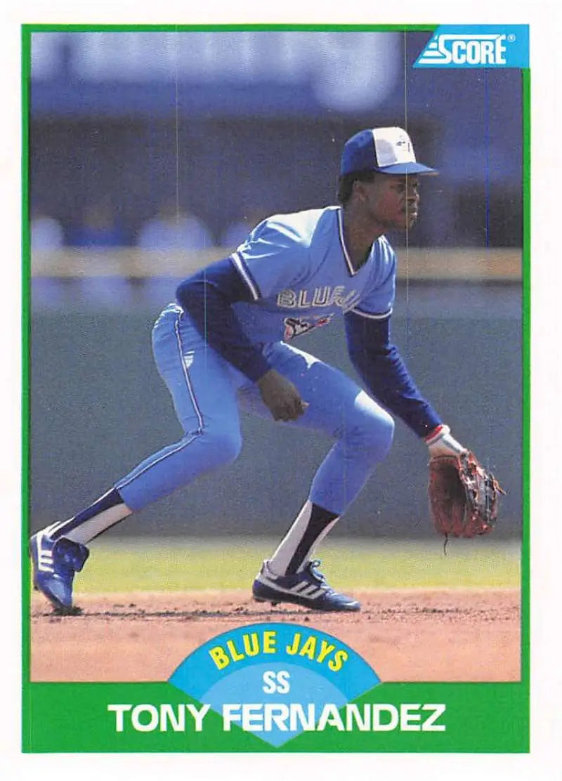 1989 Score #57 Tony Fernandez NM-MT Blue Jays ID:80225