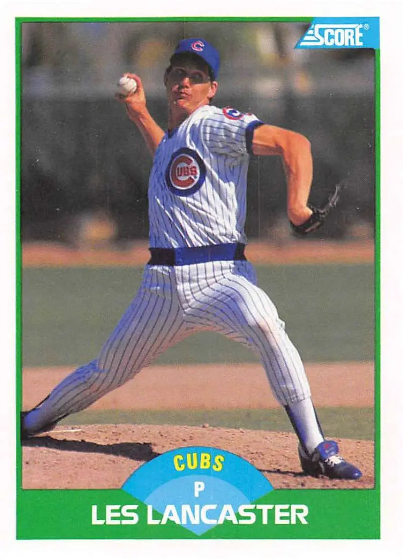 1989 Score #60 Les Lancaster NM-MT Cubs ID:80226