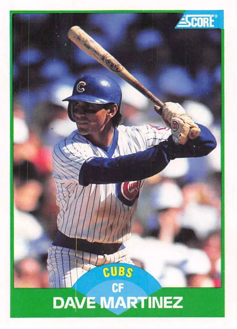 1989 Score #77 Dave Martinez NM-MT Cubs ID:80233