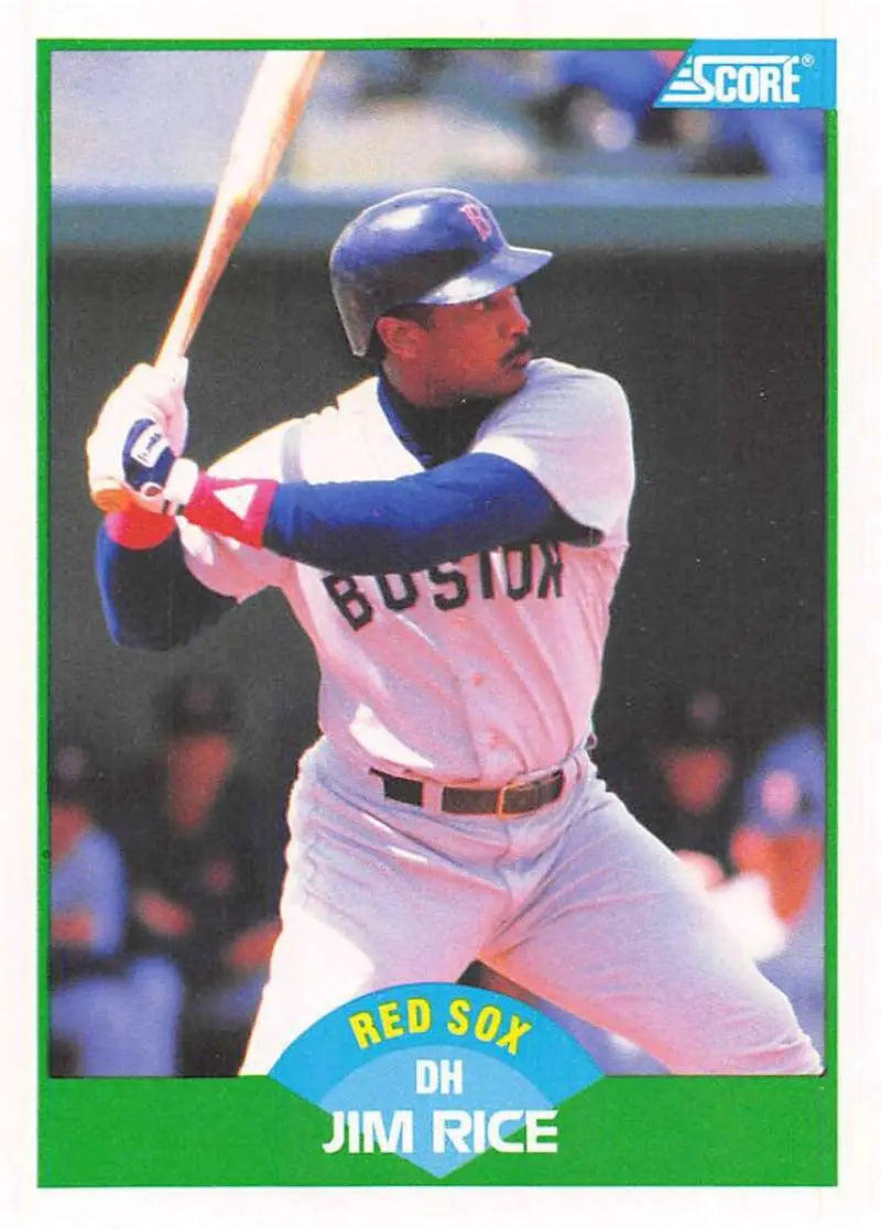 1989 Score #85 Jim Rice NM-MT Red Sox ID:80278