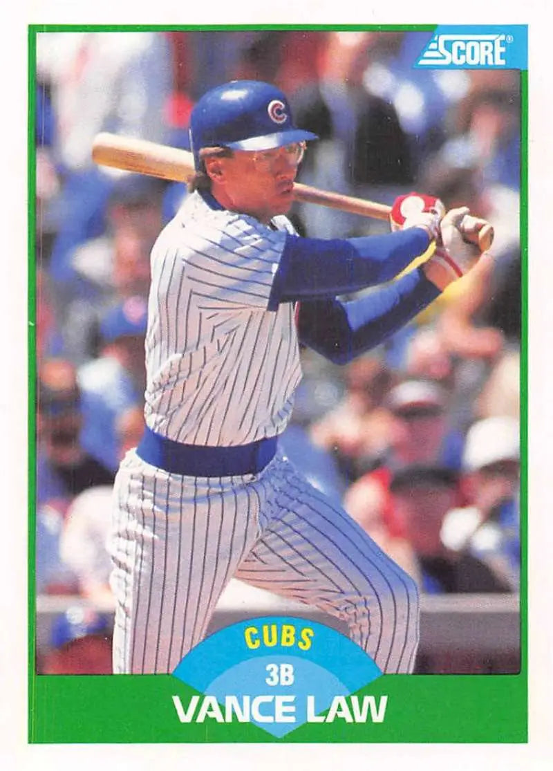 1989 Score #102 Vance Law NM-MT Cubs ID:80294