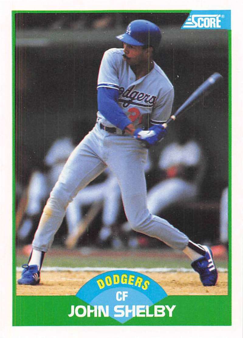 1989 Score #103 John Shelby NM-MT Dodgers ID:80241