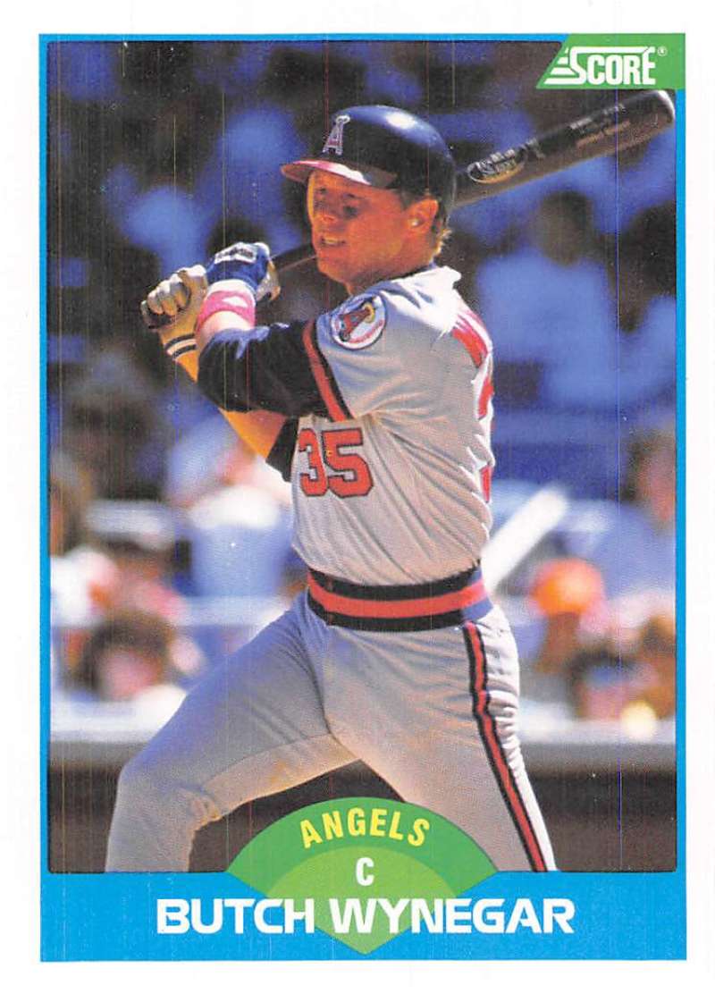 1989 Score #140 Butch Wynegar NM-MT Angels ID:80315