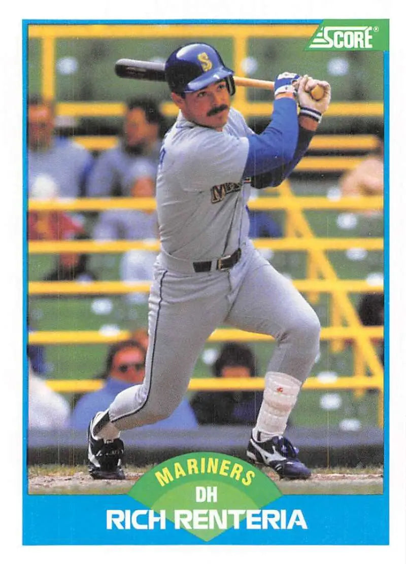 1989 Score #142 Rich Renteria NM-MT Mariners ID:80317
