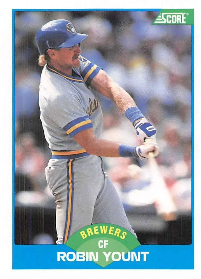 1989 Score #151 Robin Yount NM-MT Brewers ID:80523