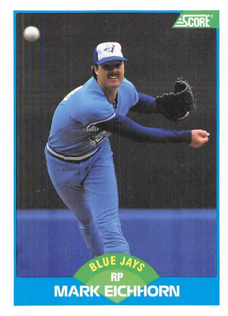 1989 Score #152 Mark Eichhorn NM-MT Blue Jays ID:80324