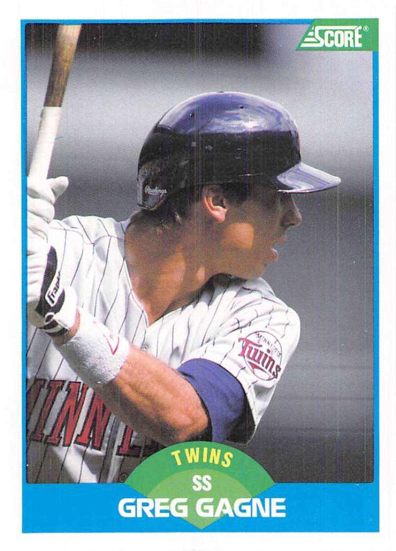 1989 Score #159 Greg Gagne NM-MT Twins ID:80329