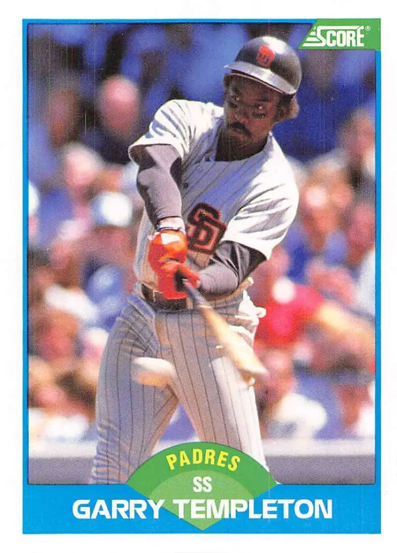 1989 Score #176 Garry Templeton NM-MT Padres ID:80340