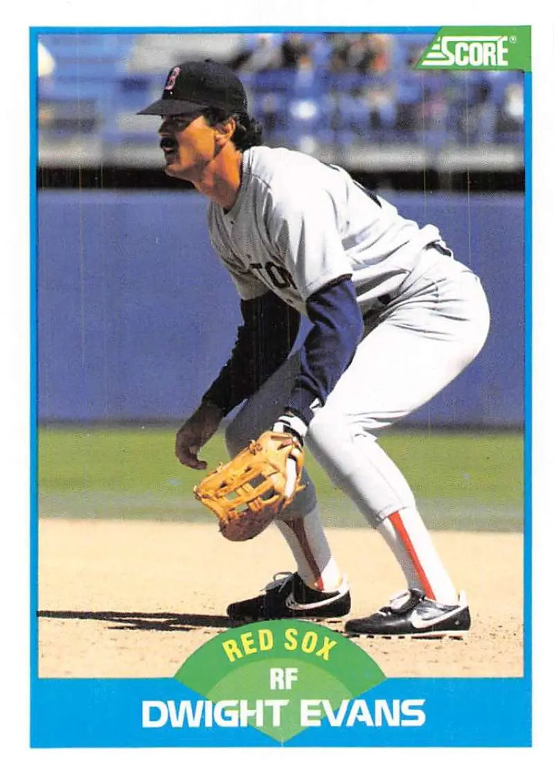 1989 Score #193 Dwight Evans NM-MT Red Sox ID:80348