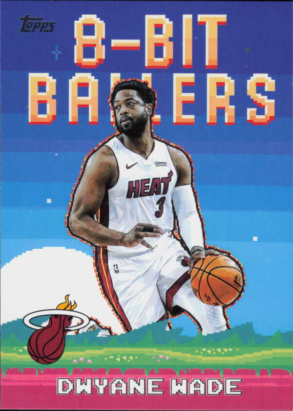 2025-26 Topps 8-Bit Ballers #8B-23 Dwyane Wade NM-MT Heat ID:80780