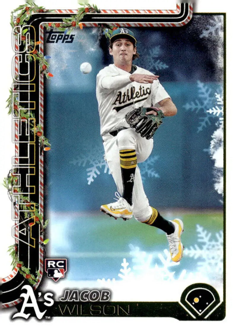 2025 Topps Holiday #H4 Jacob Wilson NM-MT RC Rookie ID:79825