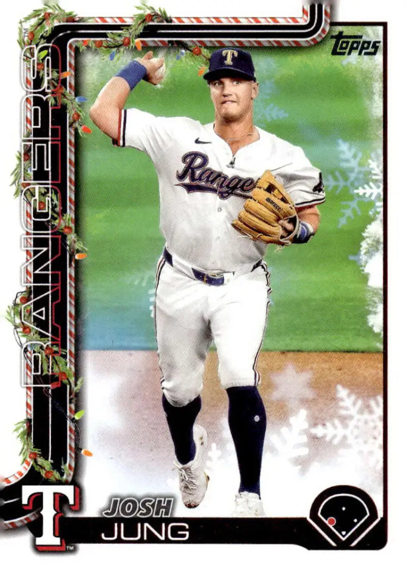2025 Topps Holiday #H7 Josh Jung NM-MT Rangers ID:79828
