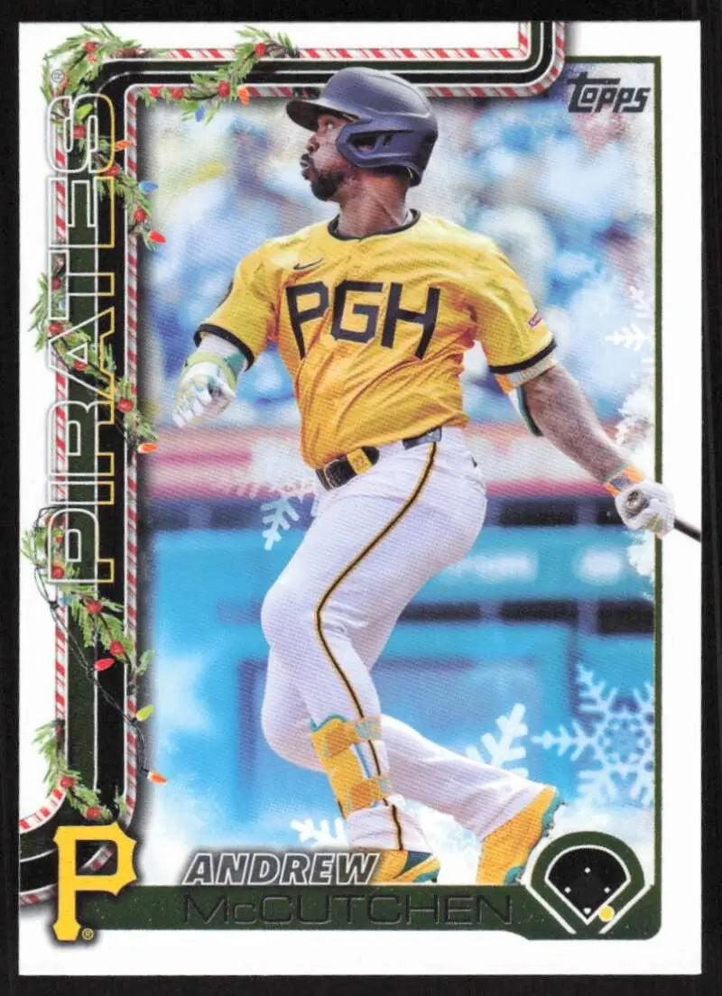 2025 Topps Holiday #H79 Andrew McCutchen NM-MT Pirates ID:79882