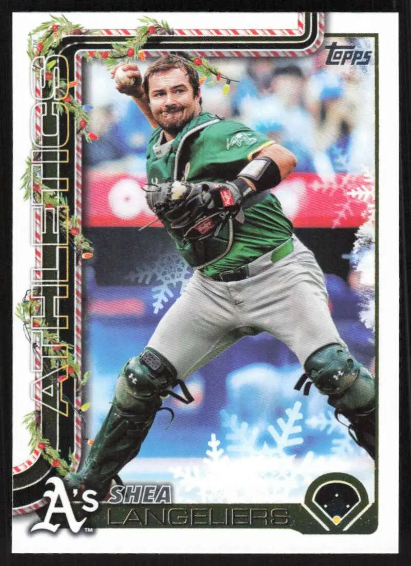 2025 Topps Holiday #H102 Shea Langeliers NM-MT ID:79916