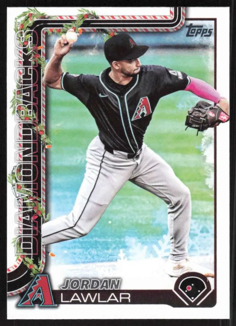 2025 Topps Holiday #H141 Jordan Lawlar NM-MT Diamondbacks ID:79942