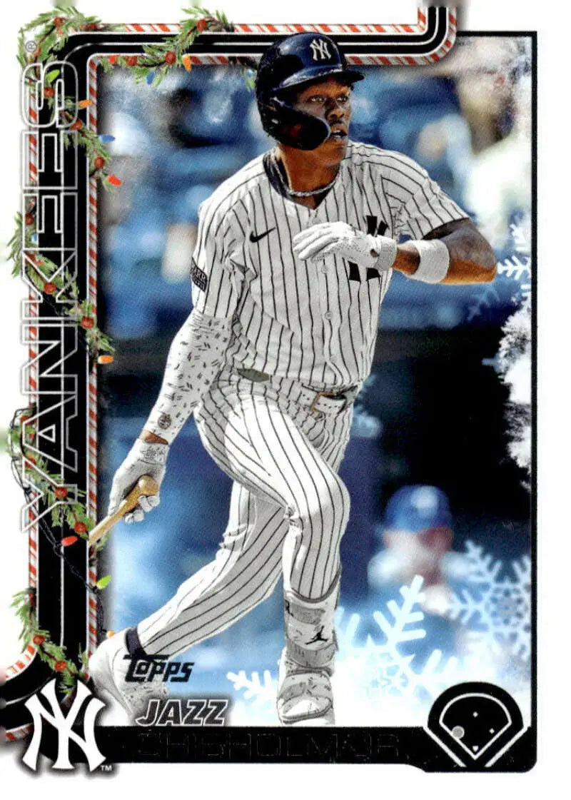 2025 Topps Holiday #H176 Jazz Chisholm Jr. NM-MT Yankees ID:79978