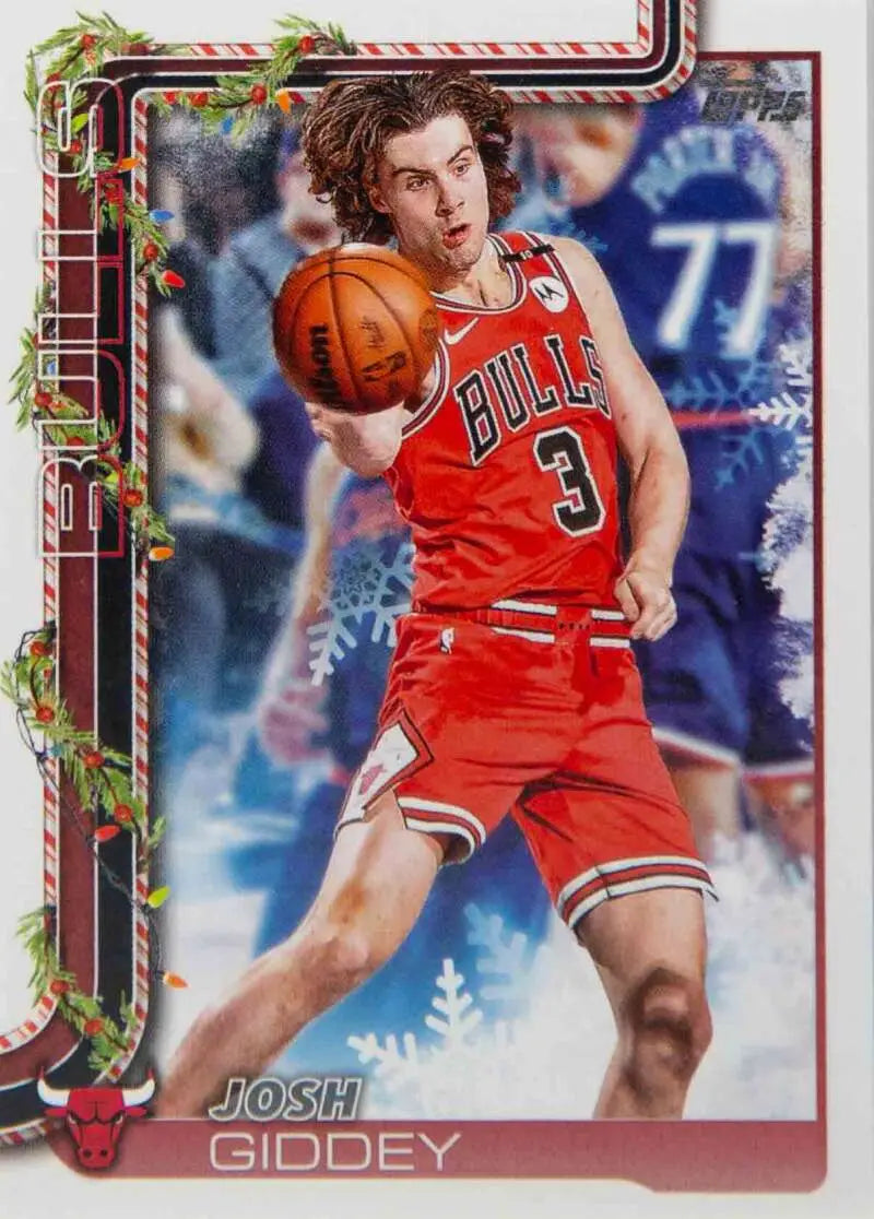 2025-26 Topps Holiday #H28 Josh Giddey NM-MT Bulls ID:80725