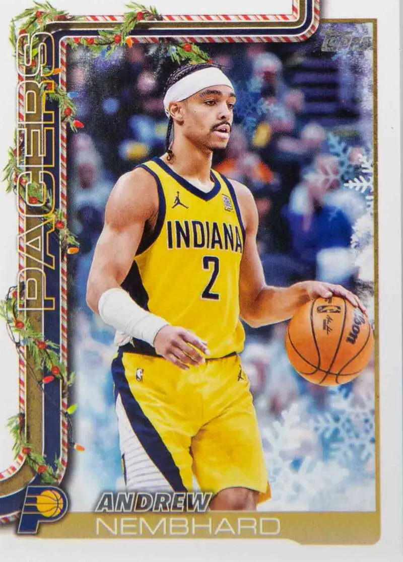 2025-26 Topps Holiday #H42 Andrew Nembhard NM-MT Pacers ID:80736