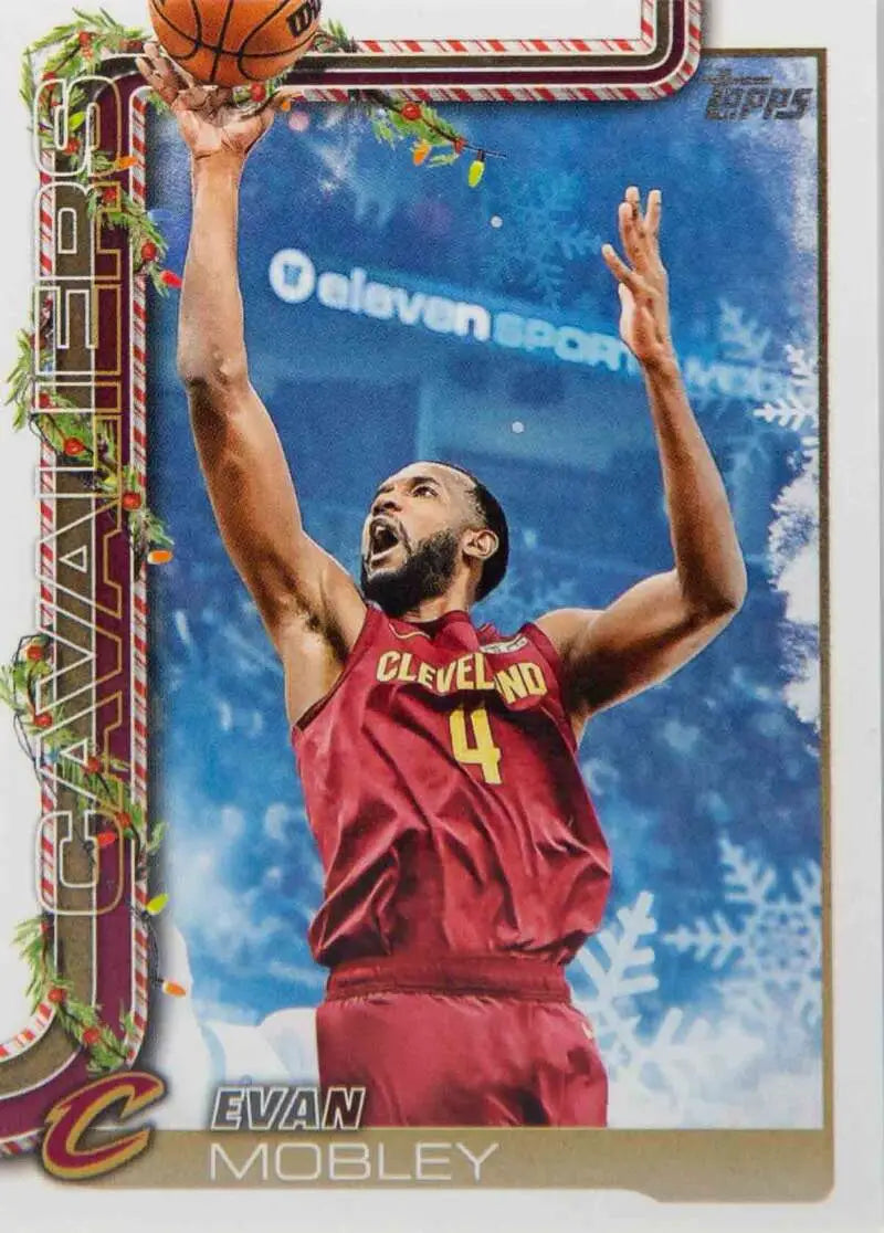 2025-26 Topps Holiday #H65 Evan Mobley NM-MT Cavaliers ID:80886