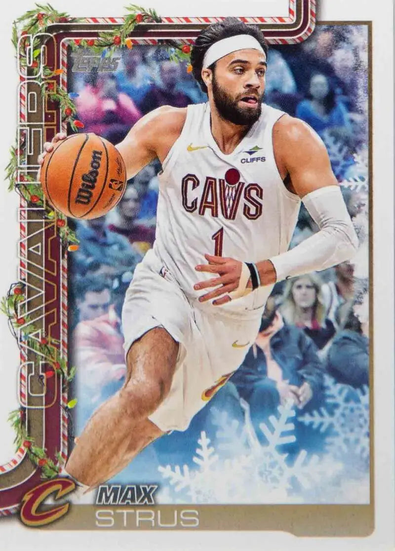 2025-26 Topps Holiday #H67 Max Strus NM-MT Cavaliers ID:80888