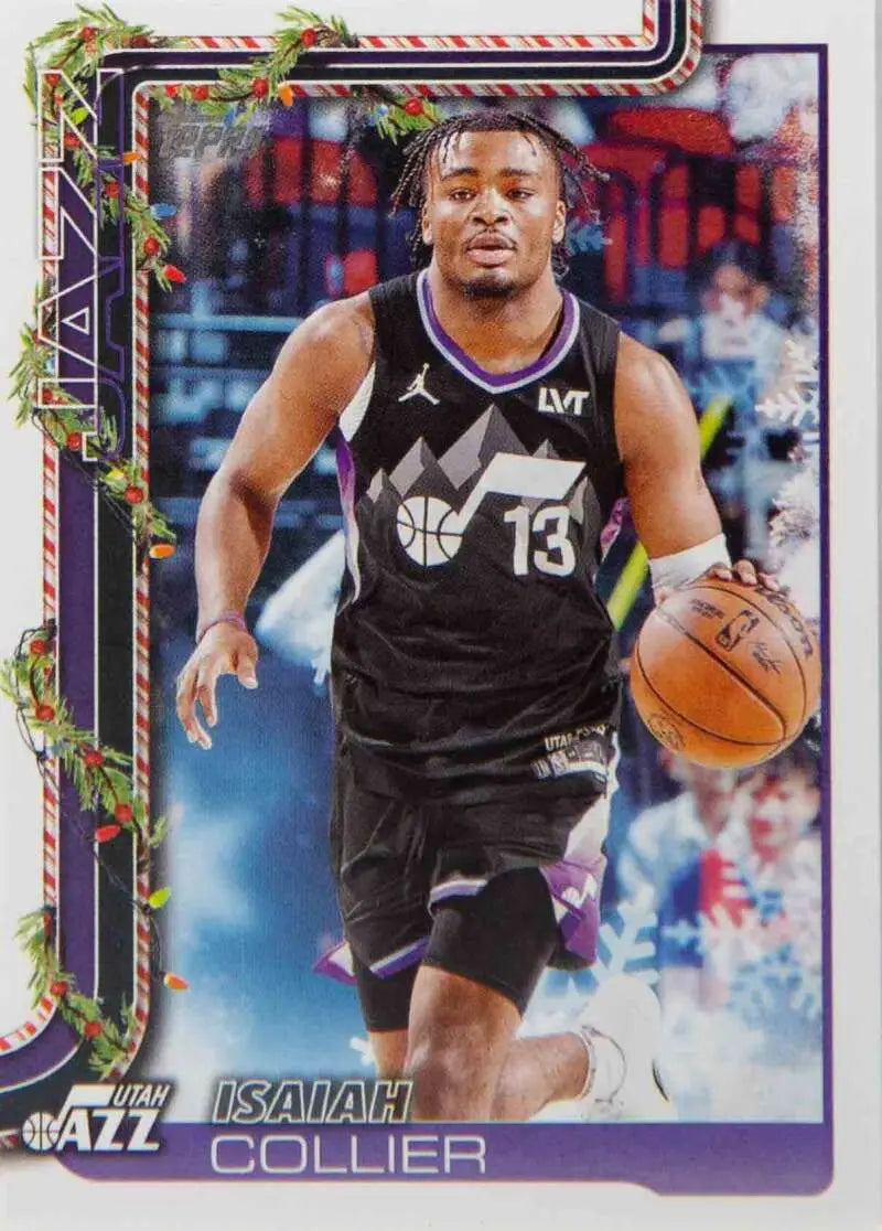 2025-26 Topps Holiday #H105 Isaiah Collier NM-MT Jazz ID:80917