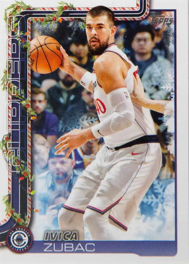 2025-26 Topps Holiday #H115 Ivica Zubac NM-MT Clippers ID:80964
