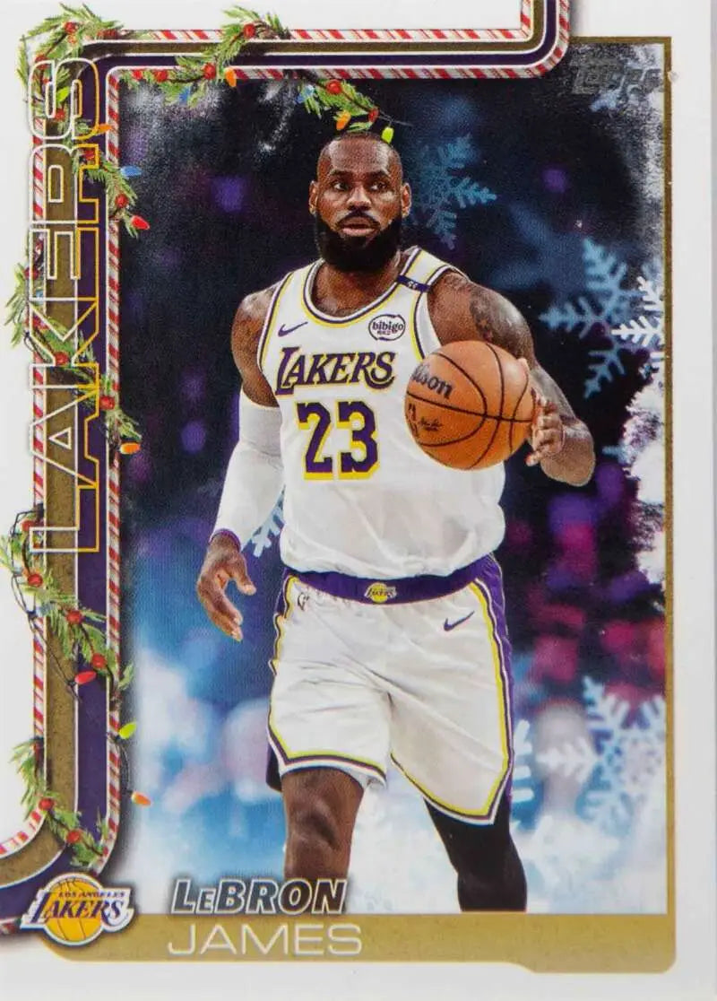 2025-26 Topps Holiday #H119 LeBron James NM-MT Lakers ID:80968