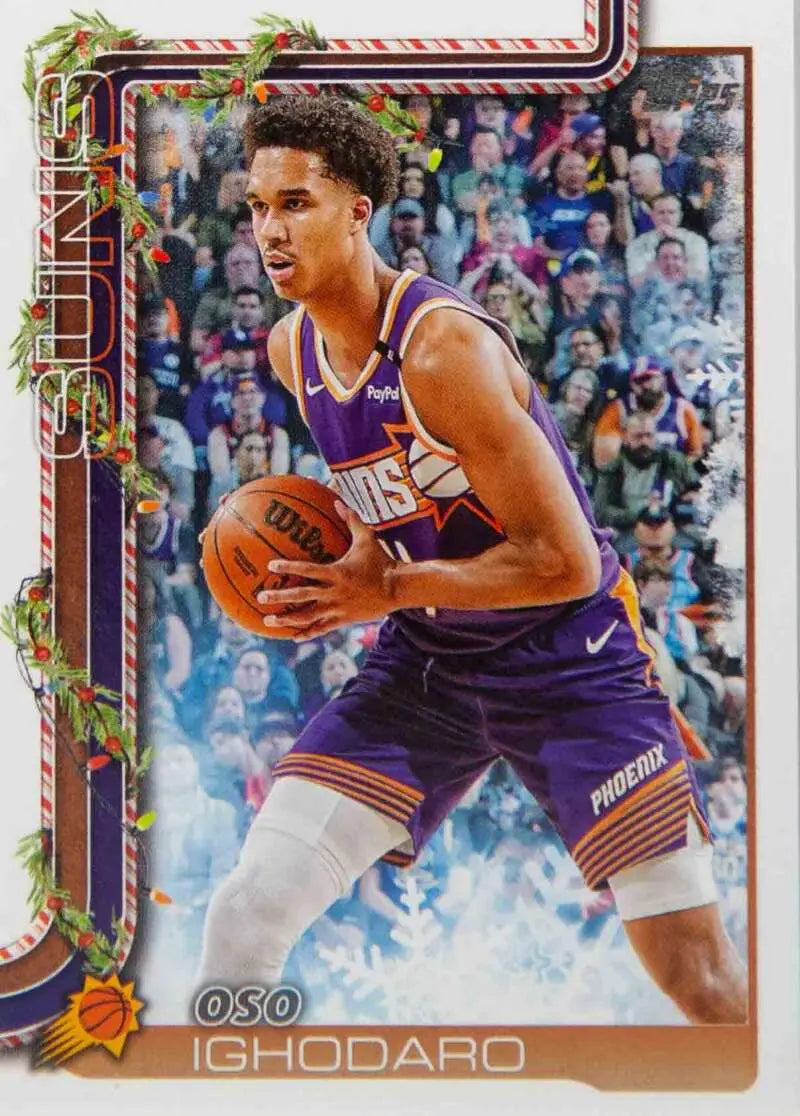 2025-26 Topps Holiday #H128 Oso Ighodaro NM-MT Suns ID:80973