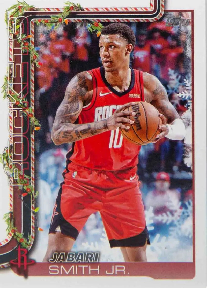 2025-26 Topps Holiday #H142 Jabari Smith Jr. NM-MT Rockets ID:80982