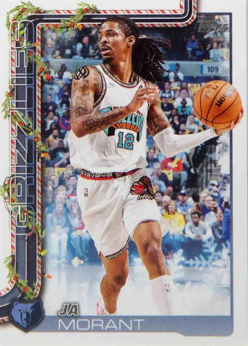 2025-26 Topps Holiday #H146 Ja Morant NM-MT Grizzlies ID:80984