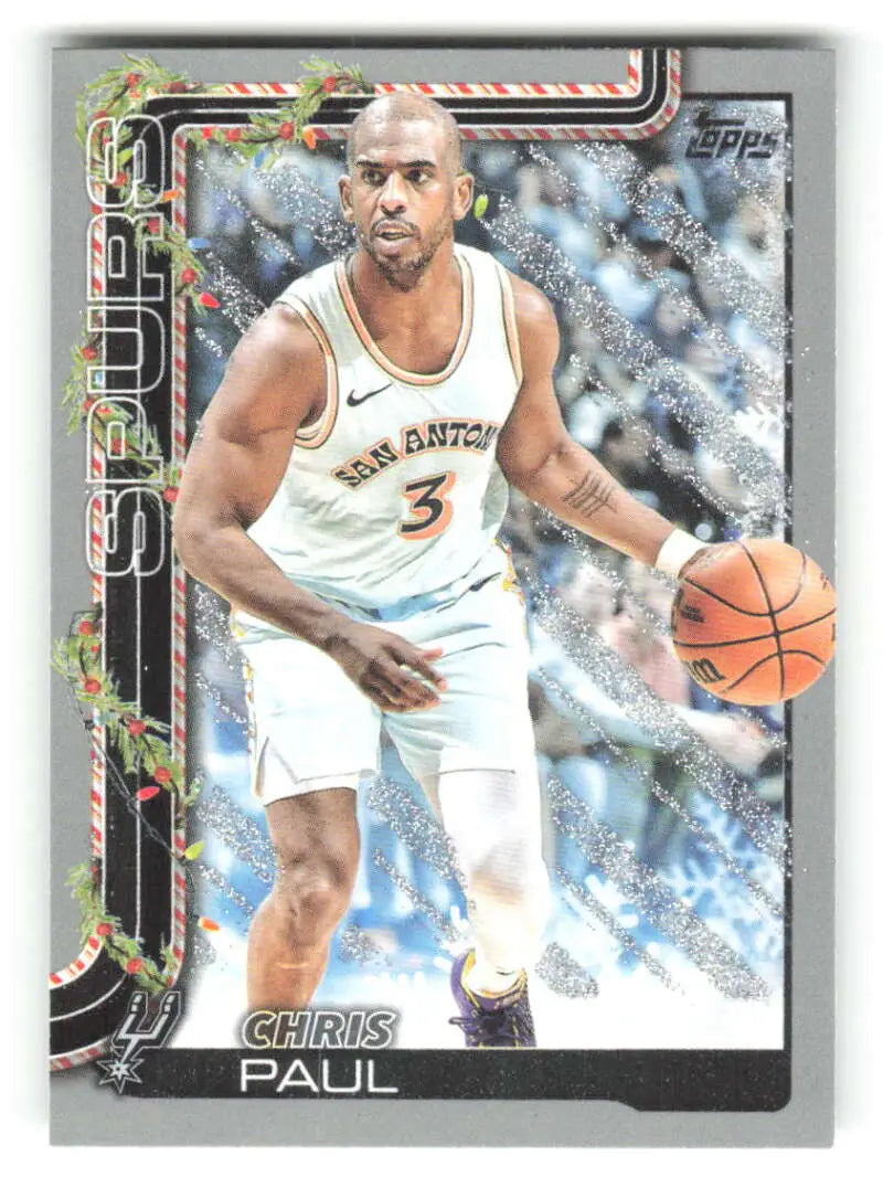 2025-26 Topps Holiday Glitter Holiday #H159 Chris Paul NM-MT Spurs ID:80867