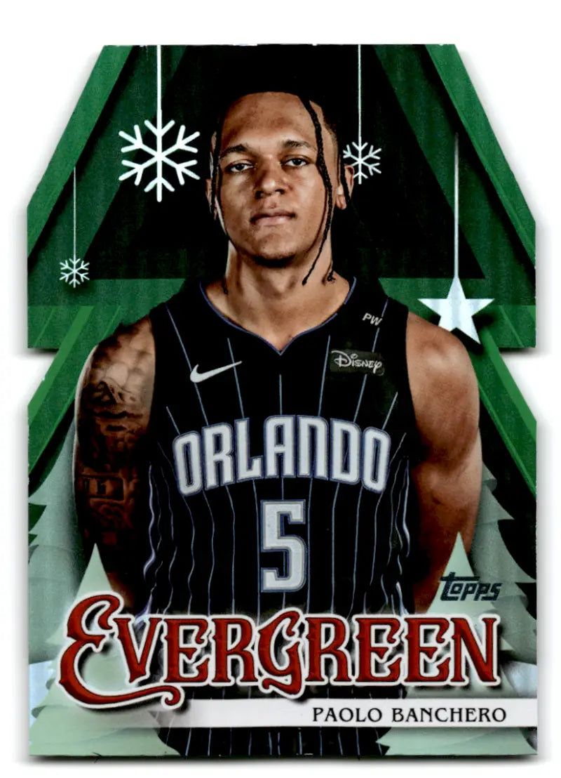 2025-26 Topps Holiday Evergreen #EV-PB Paolo Banchero NM-MT Magic ID:80372