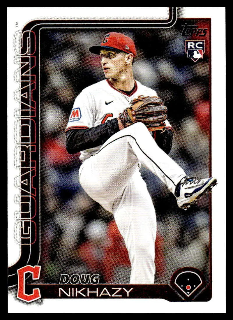 2025 Topps Update #US44 Doug Nikhazy NM-MT RC Rookie Guardians ID:80404