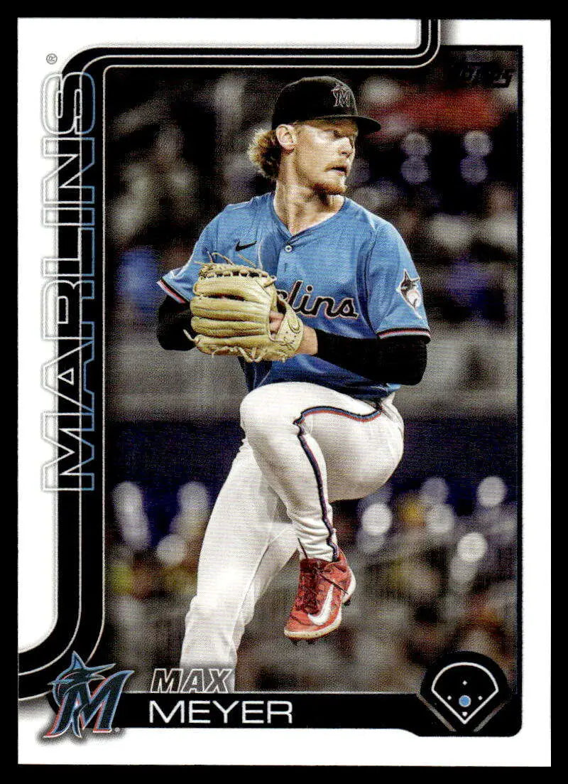 2025 Topps Update #US99 Max Meyer NM-MT Marlins ID:80419