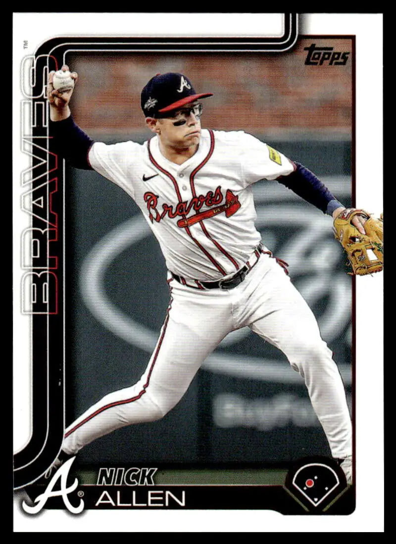 2025 Topps Update #US106 Nick Allen NM-MT Braves ID:80425