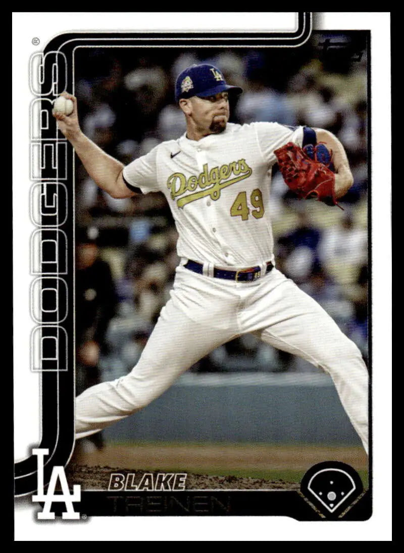 2025 Topps Update #US133 Blake Treinen NM-MT Dodgers ID:80436