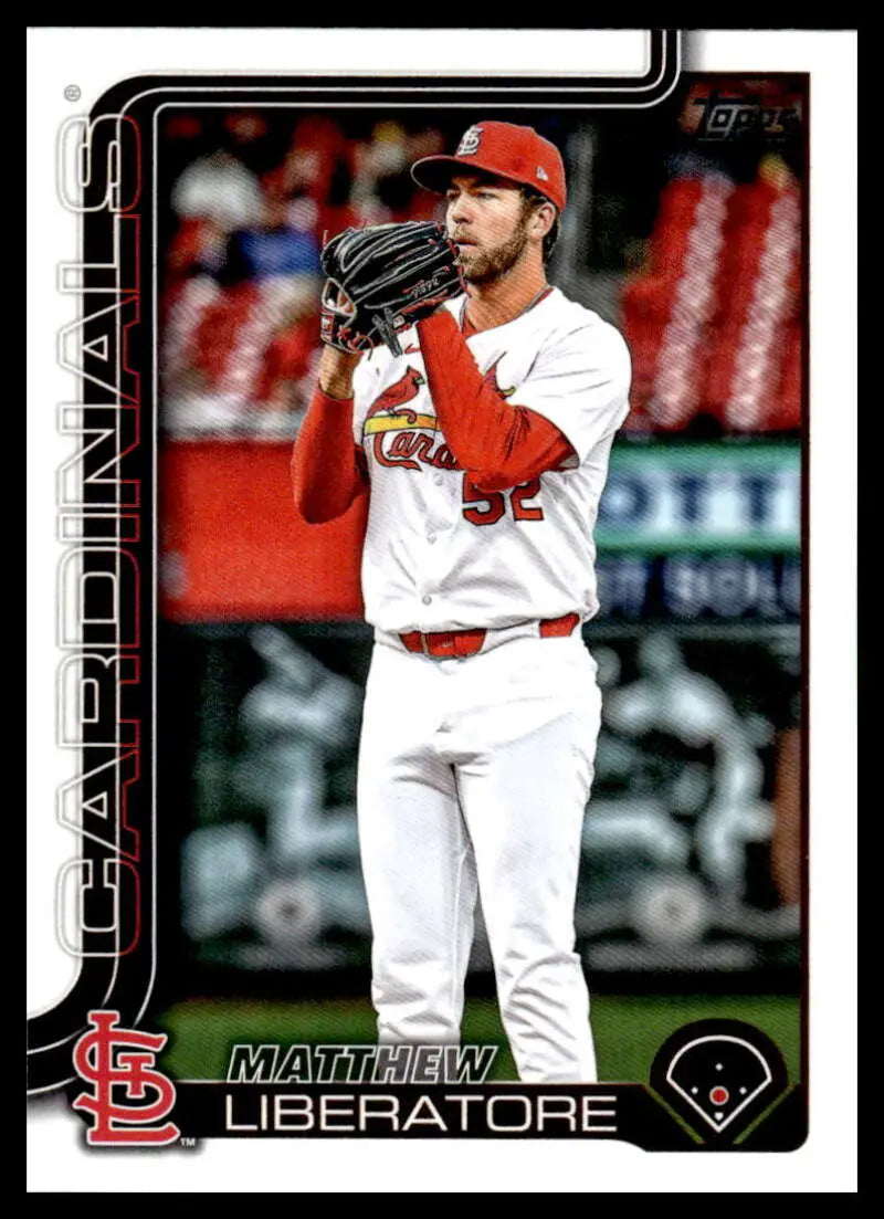 2025 Topps Update #US185 Matthew Liberatore NM-MT Cardinals ID:80026