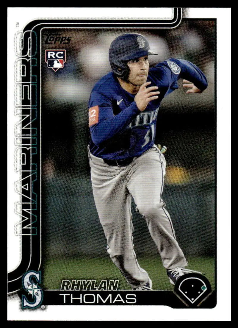 2025 Topps Update #US196 Rhylan Thomas NM-MT RC Rookie Mariners ID:80458