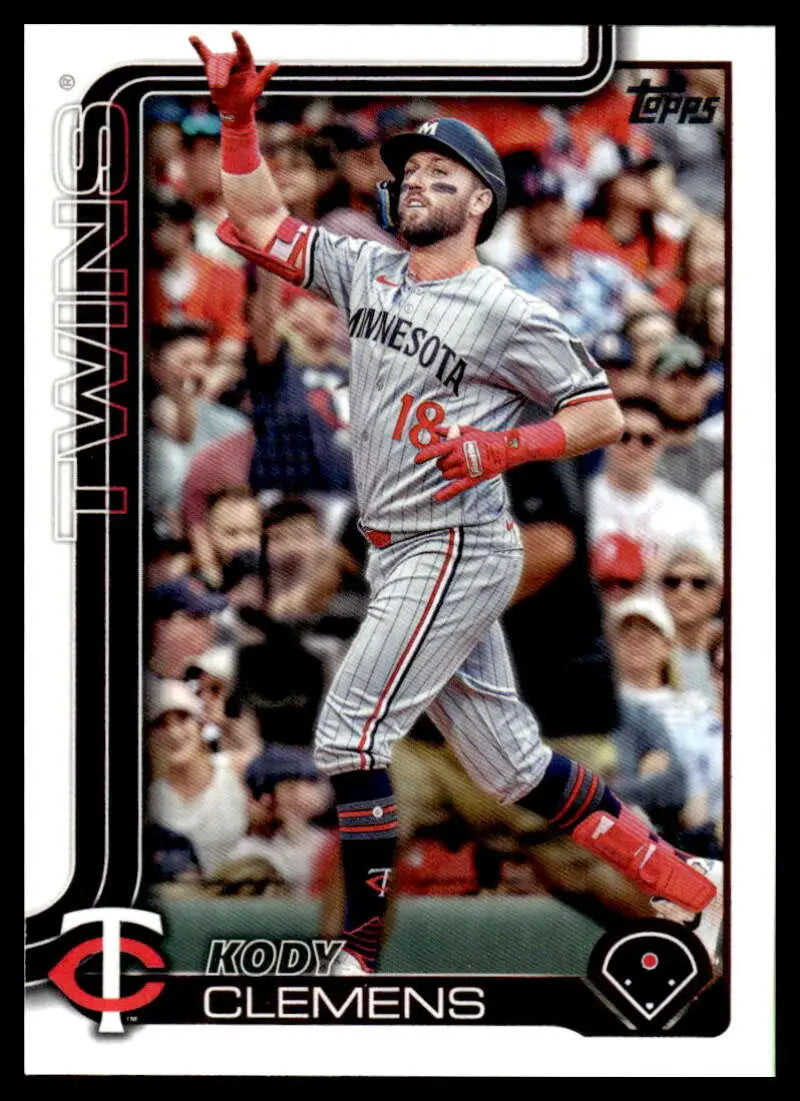 2025 Topps Update #US208 Kody Clemens NM-MT Twins ID:80029