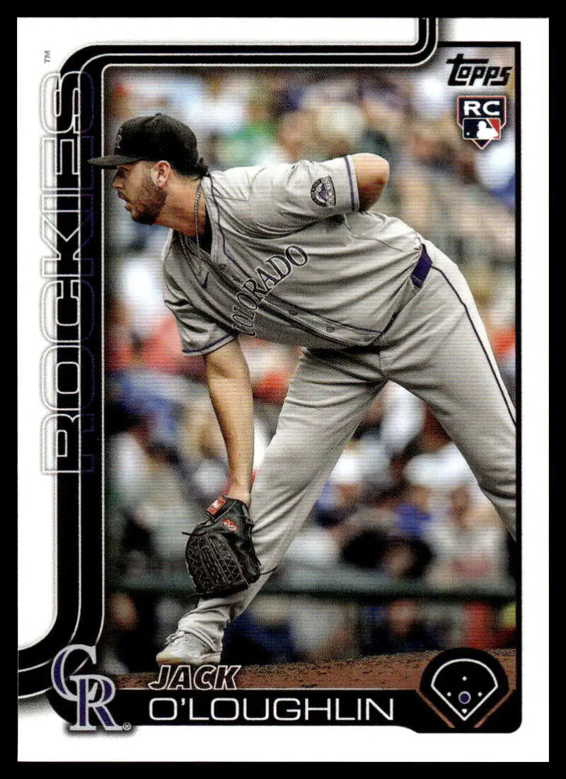 2025 Topps Update #US215 Jack O’Loughlin NM-MT RC Rookie Rockies ID:80461
