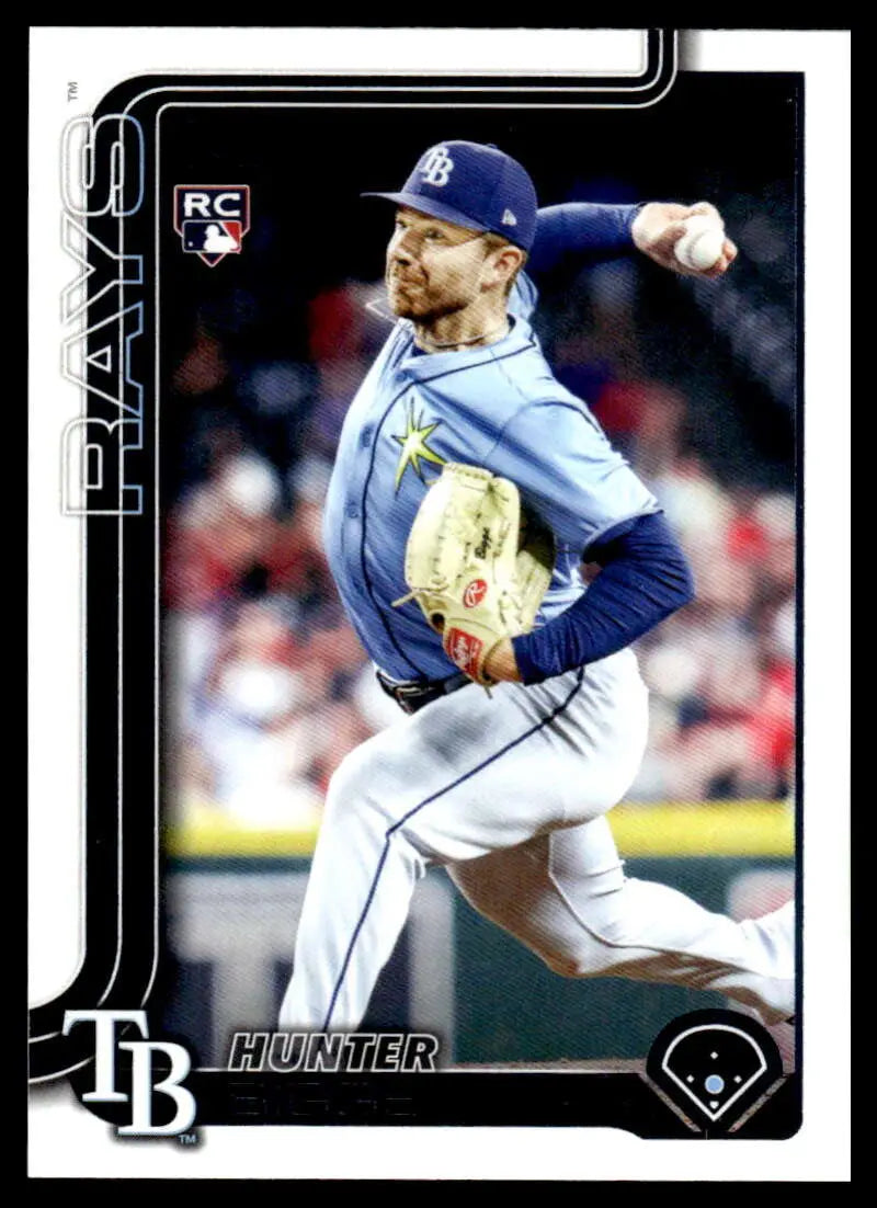 2025 Topps Update #US231 Hunter Bigge NM-MT RC Rookie Rays ID:80033
