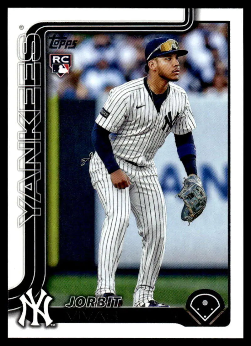 2025 Topps Update #US258 Jorbit Vivas NM-MT RC Rookie Yankees ID:80038